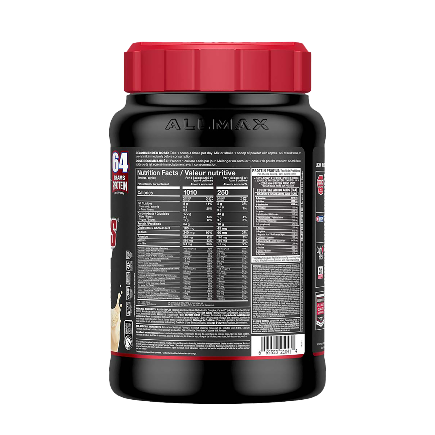 QuickMass&reg; - Vanilla - 3.5lbs  | GNC